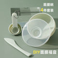 Adjustable mask bowl and spoon set - premium facial spa tools - professional salon-grade mask mixing bowls - wholesale