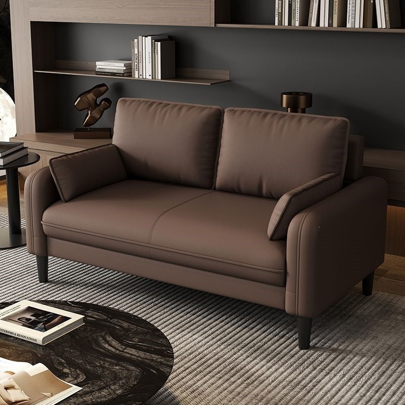 Sofa and coffee table set - modern minimalist office sofa for reception, business, conference room, and guest seating