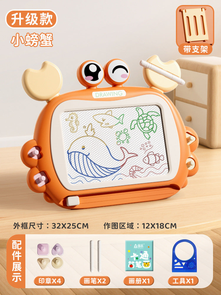 Children's magnetic drawing board - magnetic doodle board toy - baby writing board - magnetic colorful painting easel - birthday gift