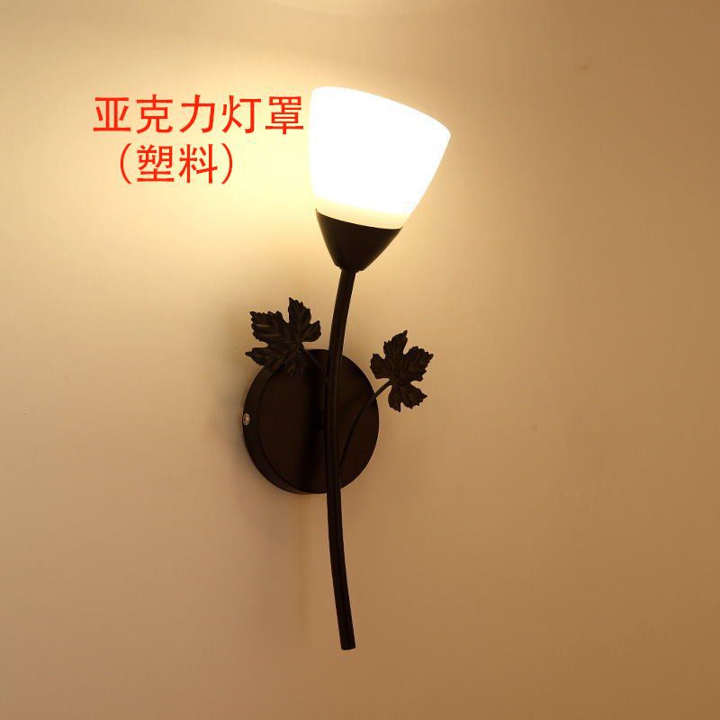 Nordic wall lamp bedroom bedside lamp modern casual creative hotel aisle lamp living room corridor wall lamp staircase lamp