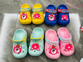 Kids crocs slippers boys summer cartoon indoor stepping on shit cute outwear soft bottom baby bathroom sandals