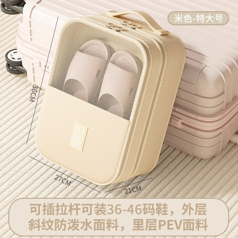 Customized travel shoes storage bag, suitcase, business trip travel portable shoe box, shoe cover, slippers, shoe bag storage bag