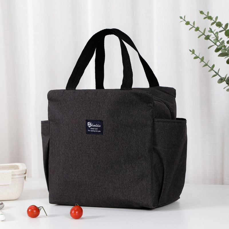Lunch box bag, handbag, office worker with rice bag, primary school student lunch box bag, portable bento bag, bento bag, thermal insulation bag