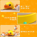 Rubber ducky pop-up spinning wheel electric fishing toy - educational toy for toddlers (ages 1-3) - perfect birthday gift for boys and girls