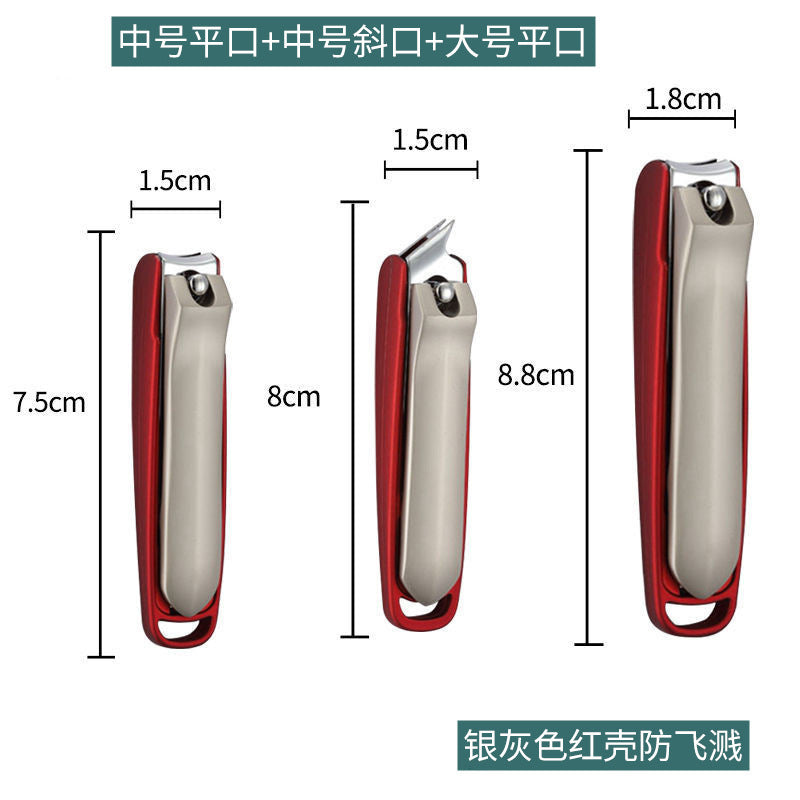 German stainless steel nail scissors, finger scissors, manicure scissors, anti-splash nail clippers, wholesale special nail clippers, single