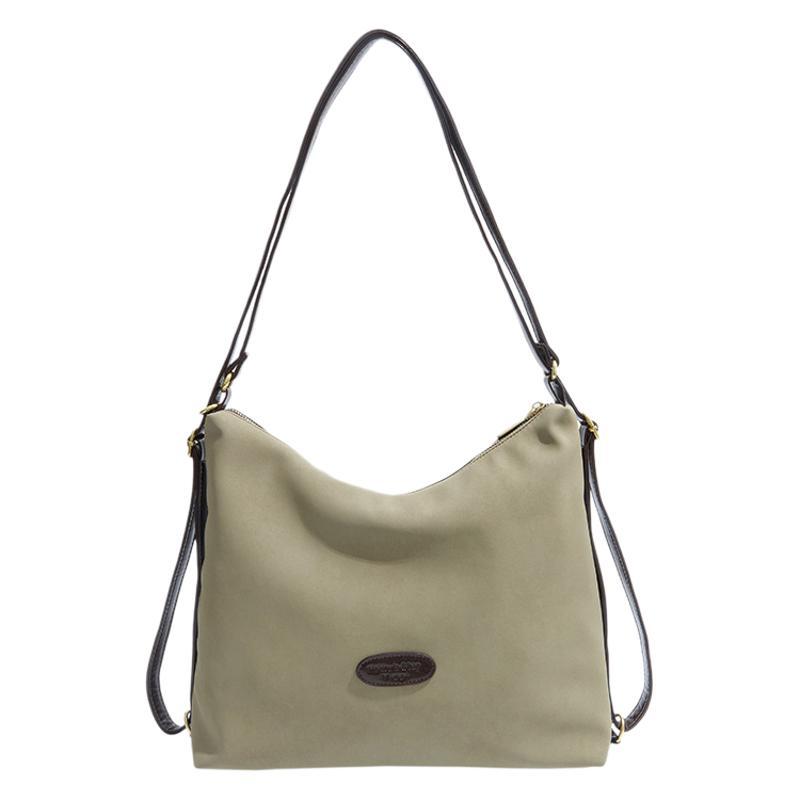 Outer single leisure commuter tote bag women's large capacity 2025 new fashion versatile shoulder messenger bag backpack