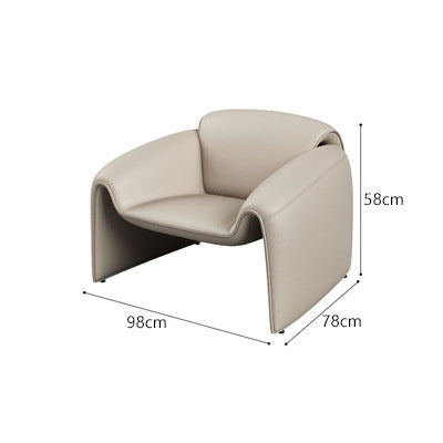 Commercial negotiation table sofa beauty salon rest area office reception single sofa table and chair combination