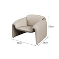 Commercial negotiation table sofa beauty salon rest area office reception single sofa table and chair combination