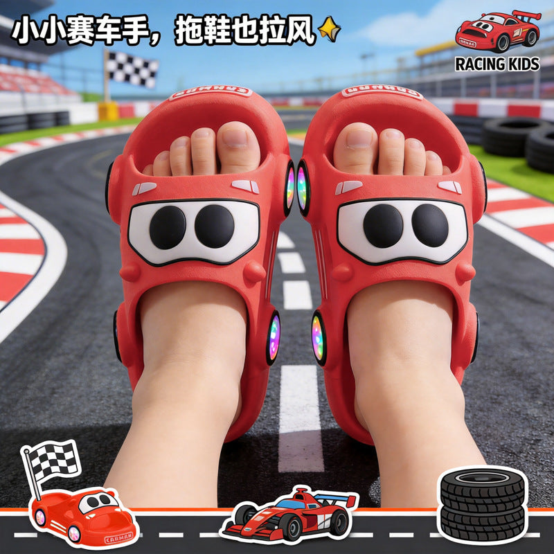 Kids' slippers - boys' & girls' summer indoor home anti-slip baby cute sandals