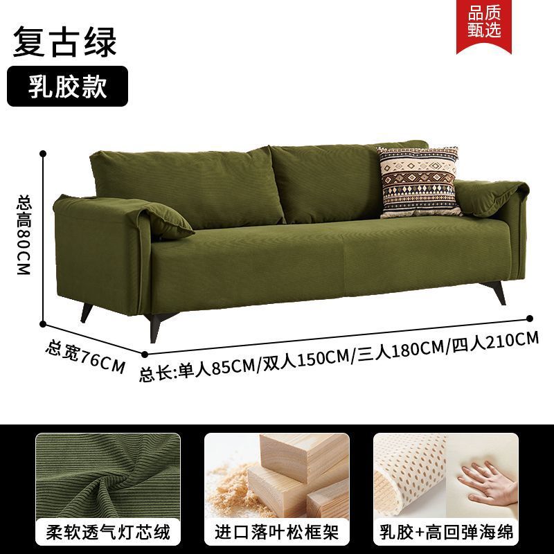 American mid-century oil wax leather sofa, perfect for living rooms, small apartments, clothing store receptions, and adding a touch of understated luxury with a vintage vibe. this double-seater sofa is a stylish choice