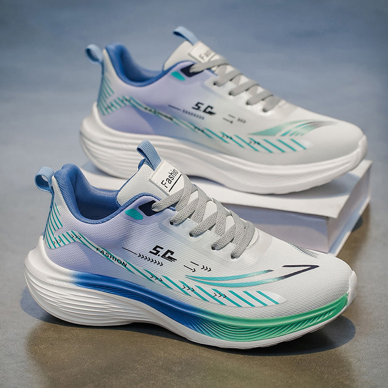 Men's shoes 2025 new spring collection: versatile soft-soled sneakers, ultra-lightweight casual, anti-slip, and durable men's running shoes