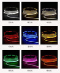 24v low voltage led silicone strip light - waterproof flexible recessed linear lighting, soft tubing, outdoor advertising light bar