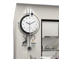 New modern creative clock - premium living room wall clock, home silent fashionable modern decor, large wall clock