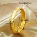Wholesale middle eastern filigree copper bangle bracelet for women, dubai round bridal wedding bangle, ethiopian jewelry