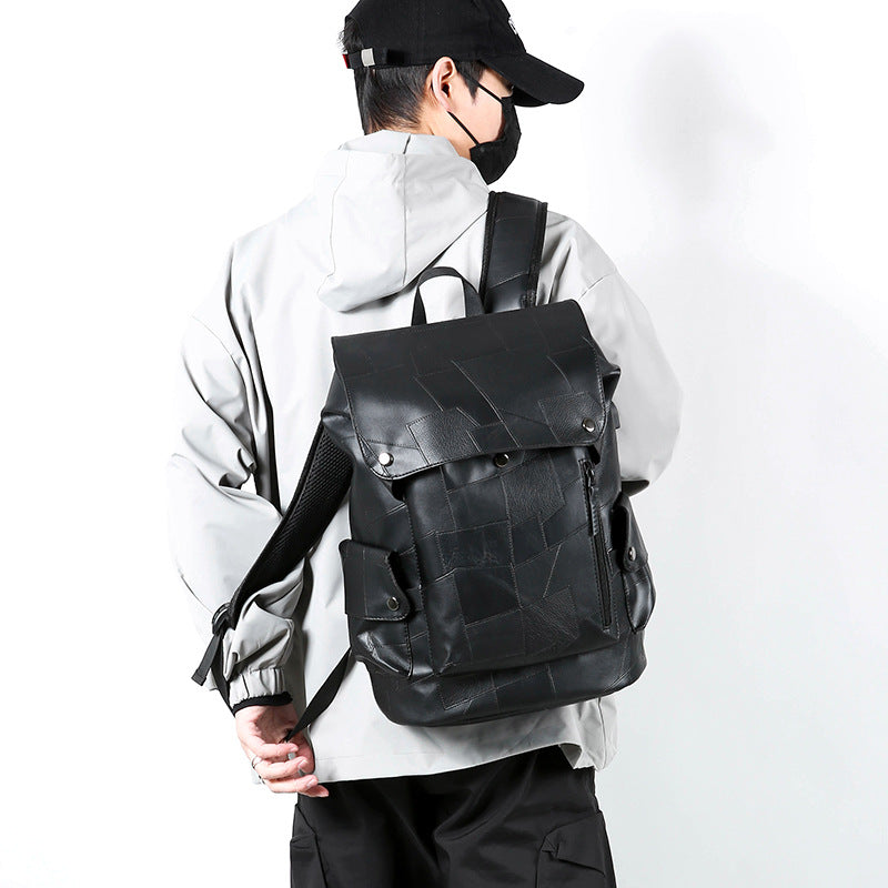 Cross-border new anti-splashing large-capacity multi-functional computer backpack, student schoolbag, business trip commuter travel backpack