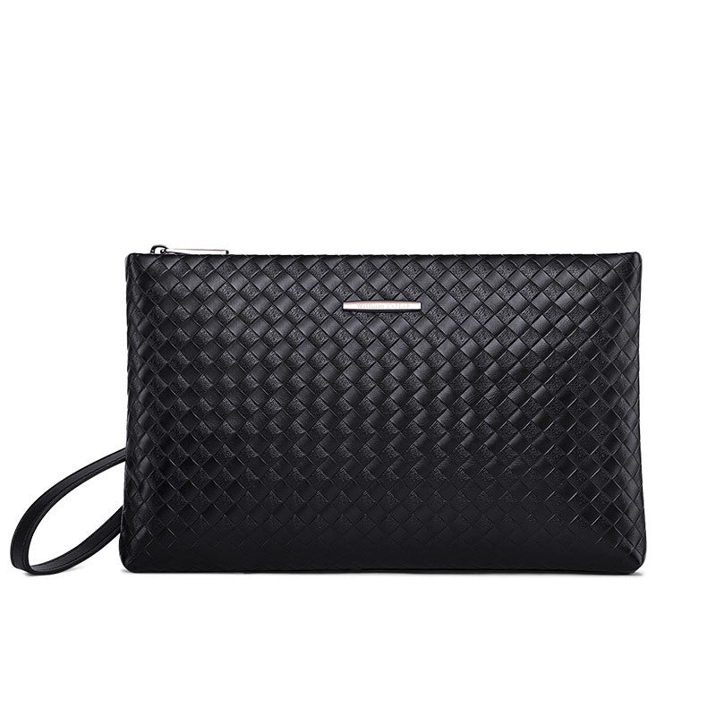 Emperor Paul clutch bag men's genuine leather business travel envelope bag first layer cowhide file handbag men's wholesale