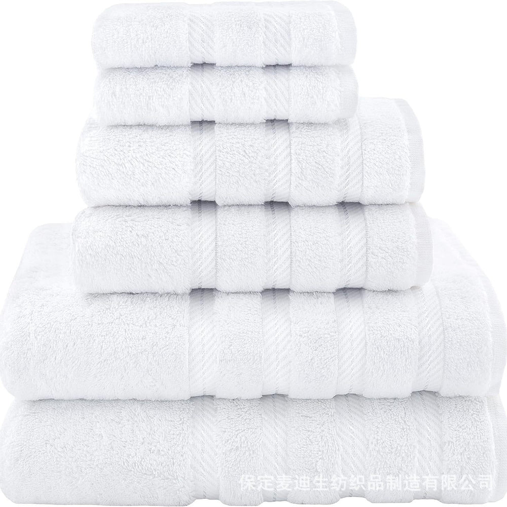 6pcs purple towel set 1 bath towels 1 hand towels 1 towel suit