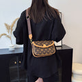 shoulder bag for women, 2025 new arrival, elegant and versatile, fashionable casual crossbody bag, european and american style, classic monogram small square bag