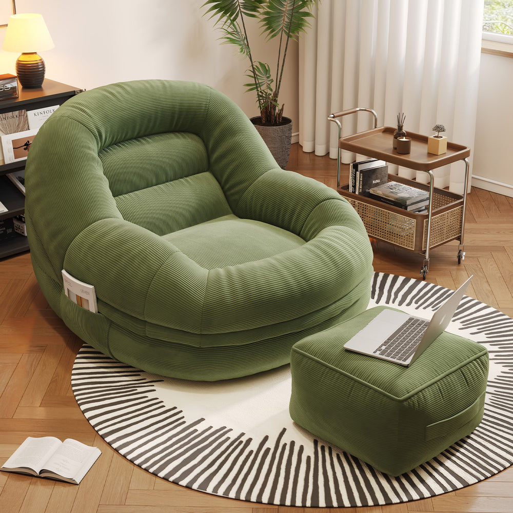 Factory direct hair can lie down and sleep lazy small sofa tatami human dog house balcony lounge chair casual decompression bean bag