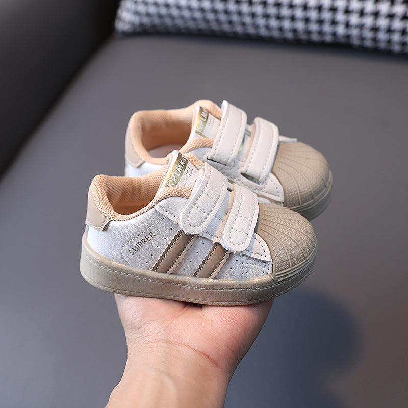 Kids' athletic shoes -  spring/autumn new fashion shell toe baby first walkers, skate shoes, boys' and girls' running shoes
