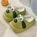Kids cotton slippers boys baby heattech home indoor and outdoor wear cartoon children's fur shoes girls cotton shoes