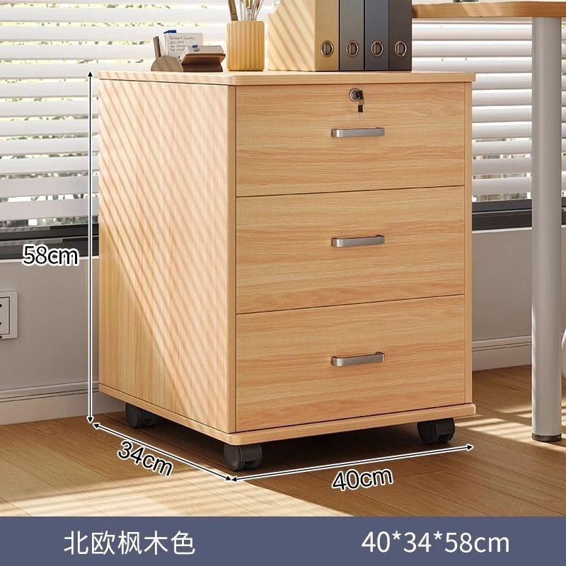 File cabinet table storage rack wooden side cabinet with lock storage cabinet storage cabinet office desk storage cabinet information cabinet
