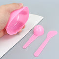 Zhiwei beauty salon spa tools three-piece set mask bowl stick spoon suit 10g measuring spoon plastic bowl stirring stick