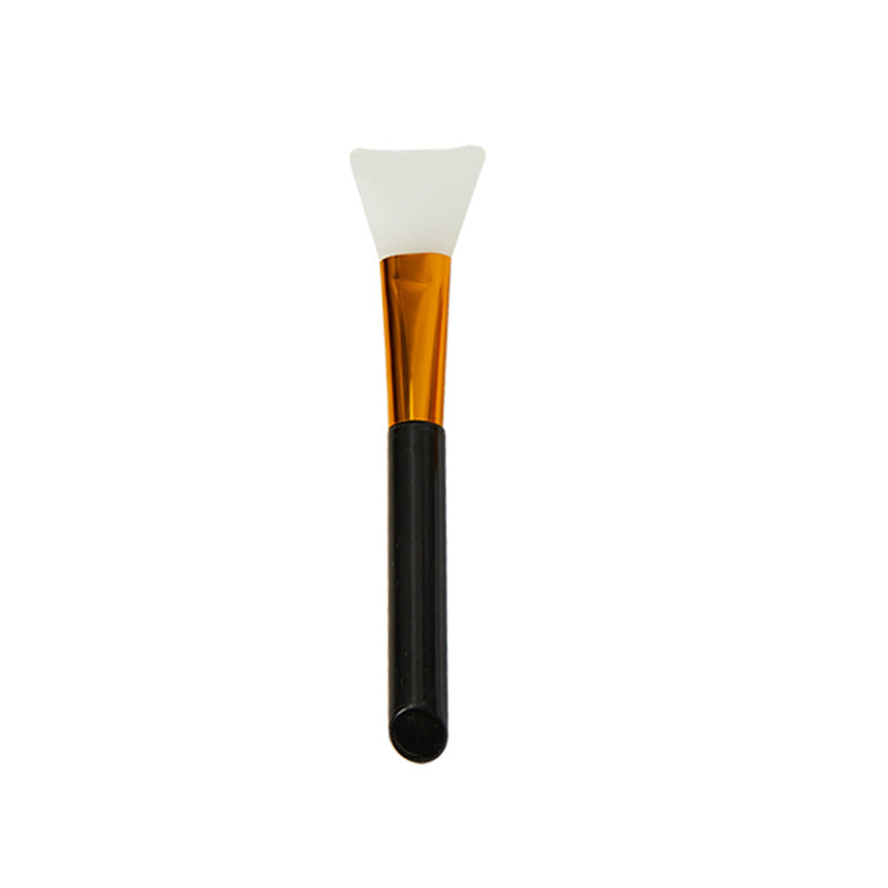 Directly from the manufacturer Slant tail silicone mask brush DIY homemade mask smear soft head convenient film stick beauty tool
