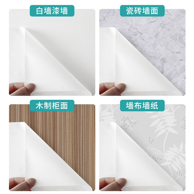 Electrostatic glue-free whiteboard wall sticker does not hurt the wall teaching home office graffiti drawing board removable erasable writing board