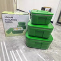 Export 2.5l-5l-10l square large capacity double-layer insulated box bucket food warmer insulated tableware