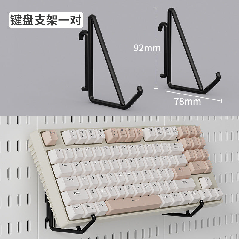 No punching hole board Shelf Kitchen hole board Accessories Storage and finishing Display rack Multifunctional hole board