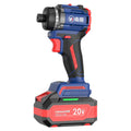 Nanwei brushless dual-speed screwdriver multifunctional for home lithium electric screwdriver for home electric drill power tool
