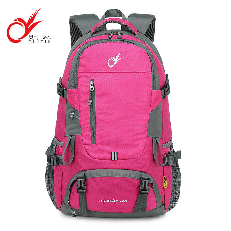 Outdoor hiking bag hiking backpack men and women 40 liters large capacity lightweight business trip leisure travel backpack