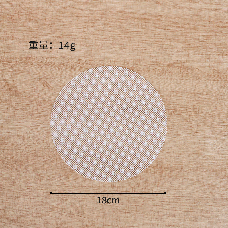 Silicone steamer mat round silicone steamer cloth steamer paper steamed bun mat cloth steamer cloth steamed bun mat factory direct sale