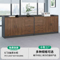 2 pieces, 3 doors, left and right sides with three drawers