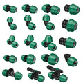 Baolian ppr heat-free quick connector pe pipe accessories water pipe interface elbow direct tee 4/6 branch pipe fittings