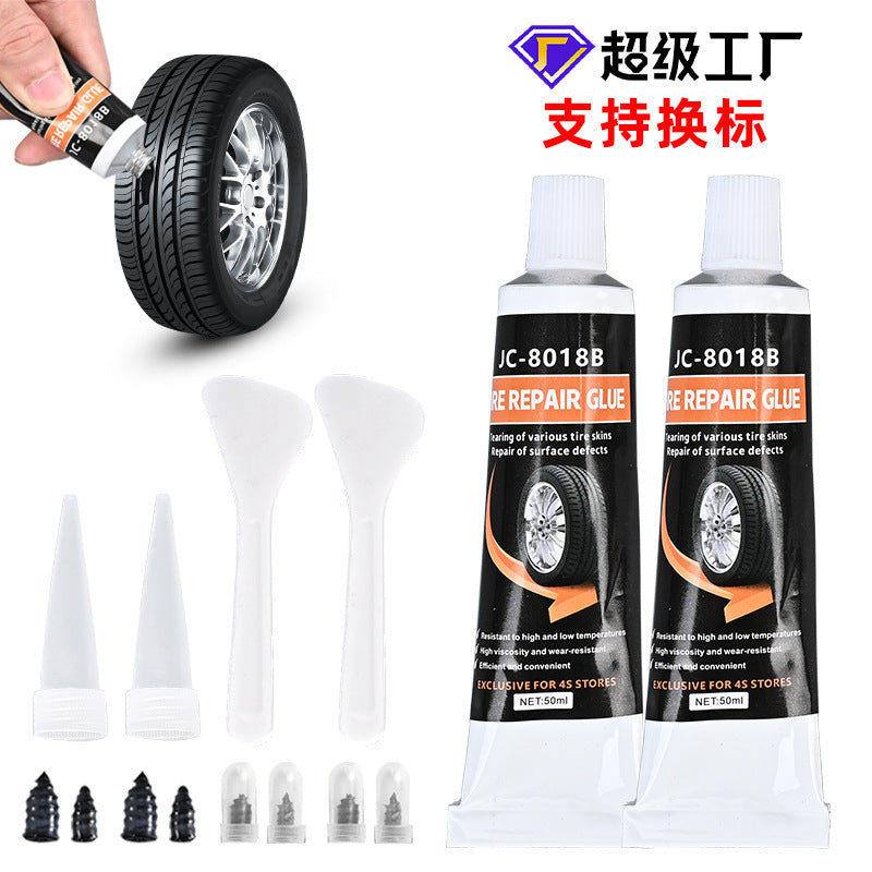 Cross-border special rubber for tire repair, car tire side damage repair glue waterproof filling