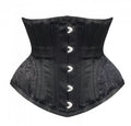 5-button jacquard curved crotch hourglass body-shaping garment, steel buckle tummy control body-shaping tops, waistband retro waist jacket