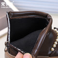 Vancahao girls' bowknot pearl princess boots - new autumn  korean style fashion ankle boots for girls and big kids