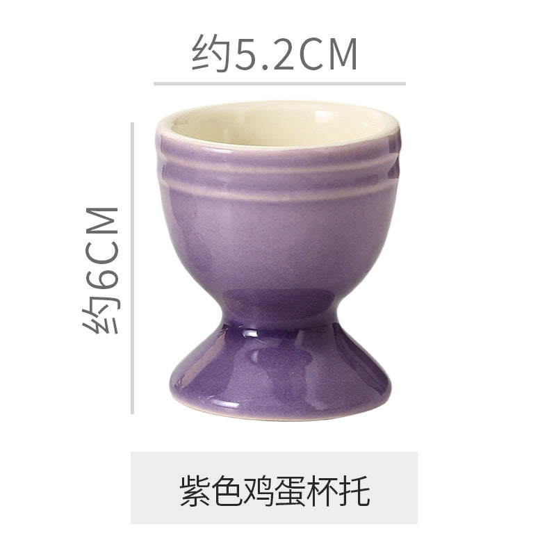 Easter egg cup egg holder cup table ceramic breakfast egg cup creative stylish ceramic egg cup egg holder