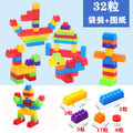 Children's building block toys for boys, large particle loose assembly, ages 3-6, puzzle brain development, educational and cognitive skills for girls