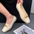 New arrival square toe flatsflatsflats women's easiest for match soft bottom bean shoesflats women's plus sizefrenchflatsflats black