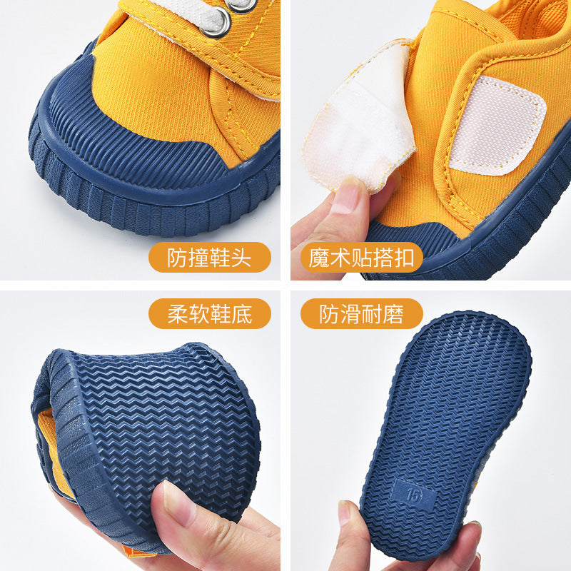 Toddler shoes for boys, spring and autumn, 0-1-2 years old, soft sole breathable infant and toddler shoes for girls