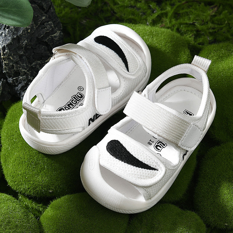 Baby sandals boys summer toddler shoes 0-1-3 years old infant anti-slip soft sole mesh shoes for babies and toddlers, girls' shoes