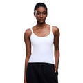 Seamless yoga tank top - women's activewear for running & fitness - wearable as outerwear - built-in bra pads - tank top top d25075