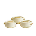 New cross-border hot seller: factory direct foodwarmer insulated lunch box & food warmer bucket - 3-piece set for africa & nigeria