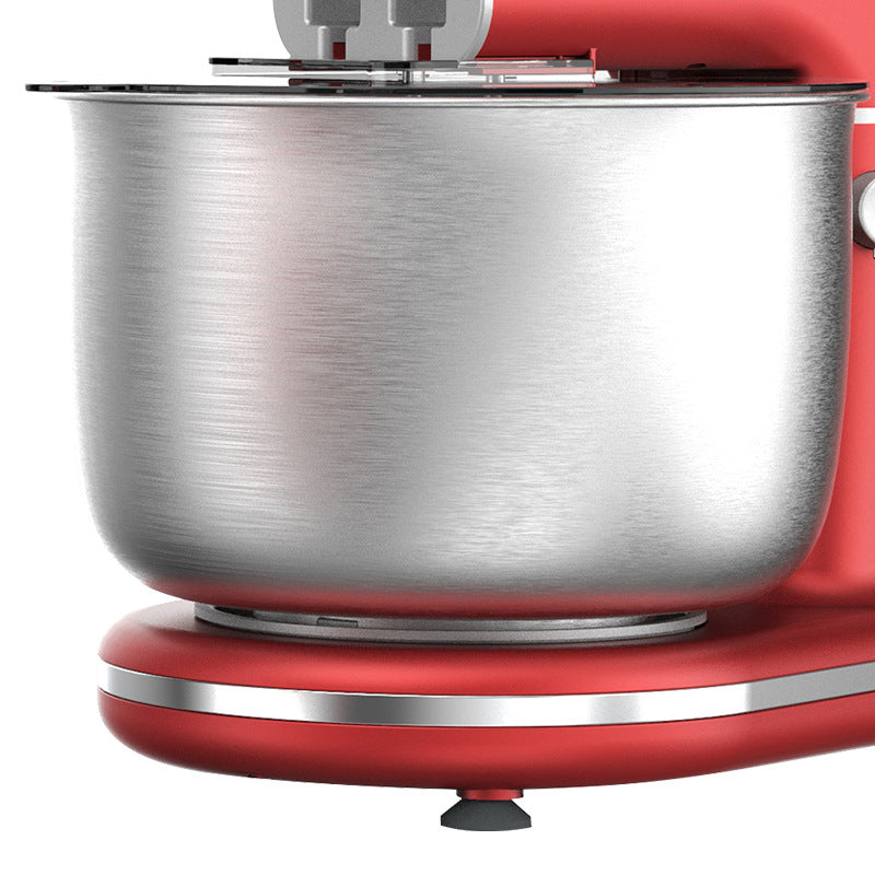 Desktop electric egg whisk for home bright red small household appliances fast 5-speed low-noise powerful power kitchen whisk