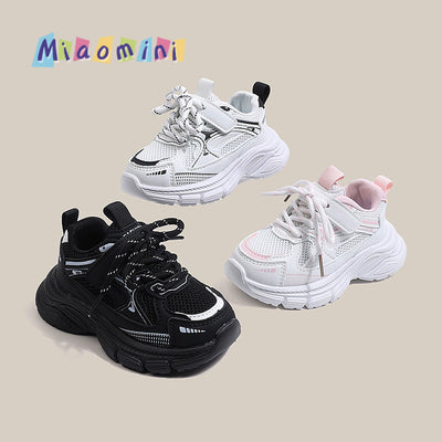 spring new arrivals: kids' athletic shoes - chunky sneakers, breathable mesh, versatile style for boys, girls, and toddlers - trendy casual shoes