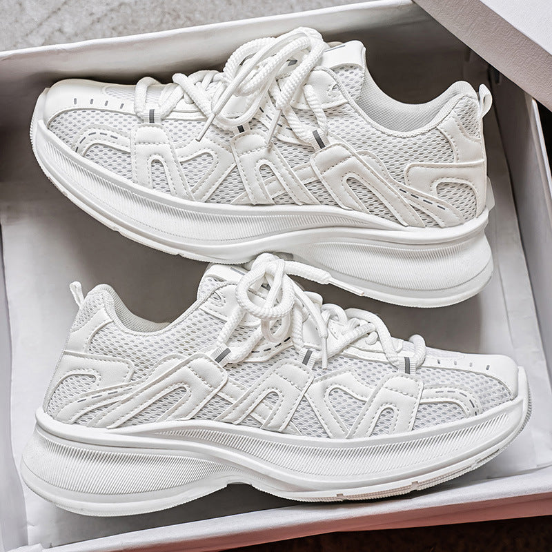 Trending men's sneakers: 2026 spring collection - breathable mesh, casual chunky sole, height-boosting, youthful athletic dad shoes