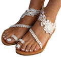 autumn new roman sandals women's round toe peep-toe floral flat low heel export women's sandals wholesale